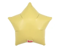 Foil balloon Ibrex Hel, star 15", Ice Orange, 5 pcs.