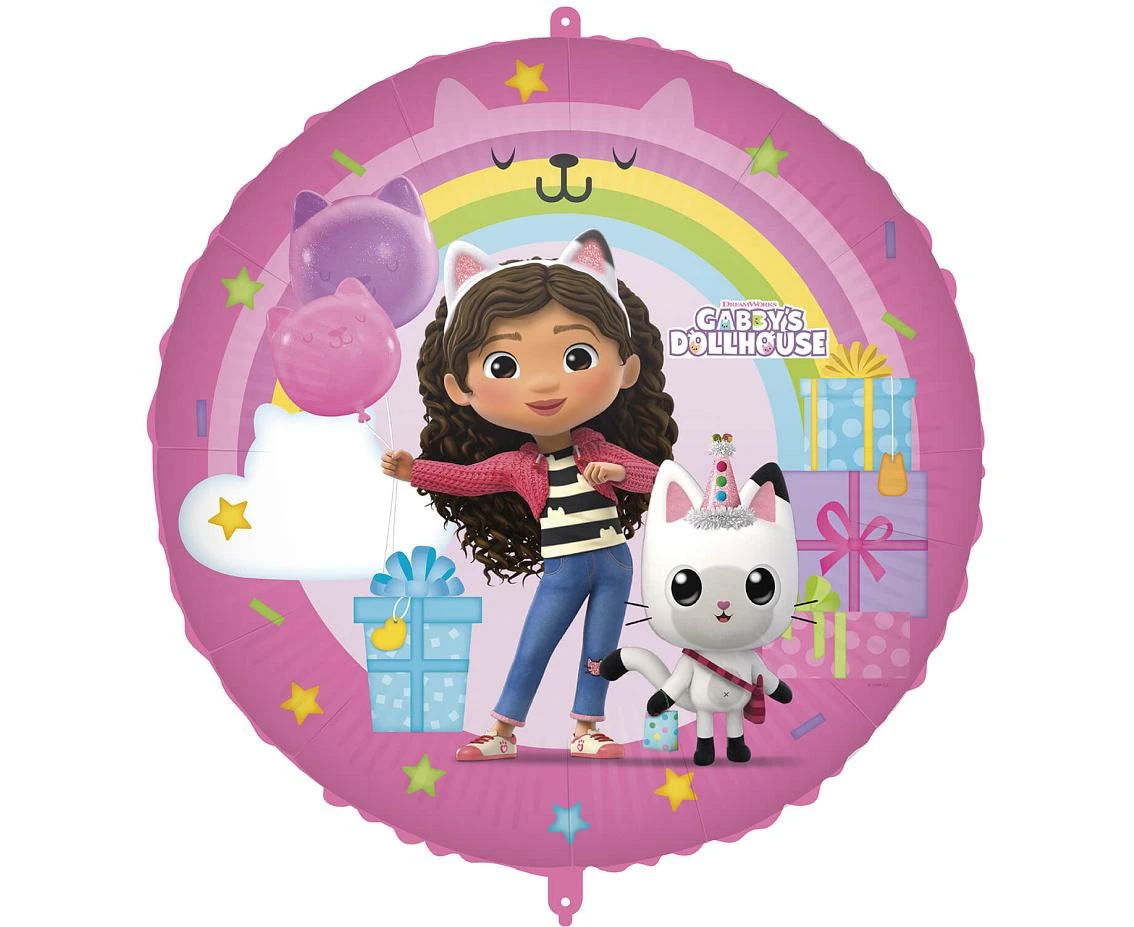 Foil Balloon 18" Gabby's Dollhouse, 46 cm