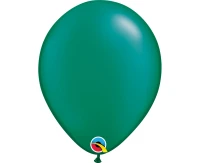 Balloons Anagram 11", QL metallic green, 100pcs EOL