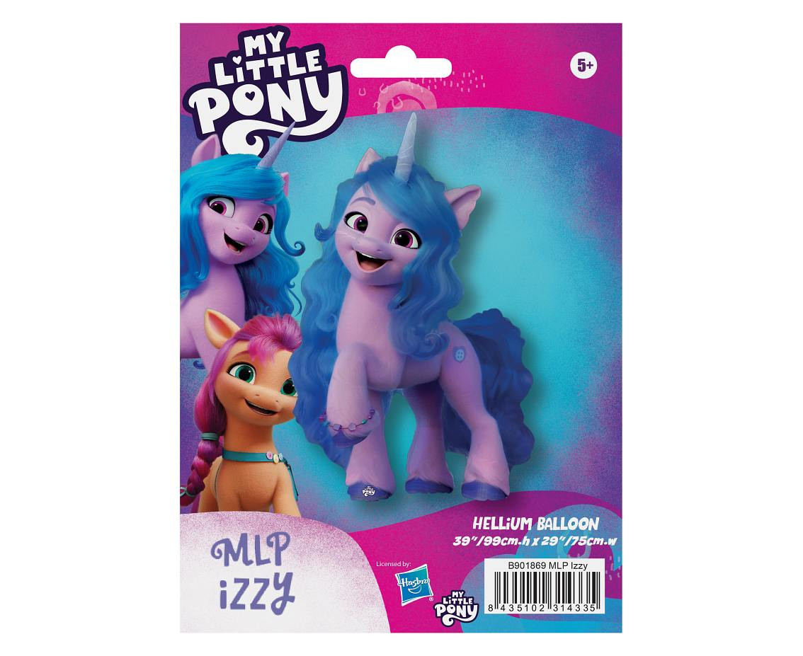 Foil balloon 24" FX - My Little Pony Izzy, packed EOL