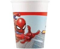 Paper Cups (WM) Spiderman Crime Fighter Marvel, 200ml, 8 pcs (SUP label) EOL