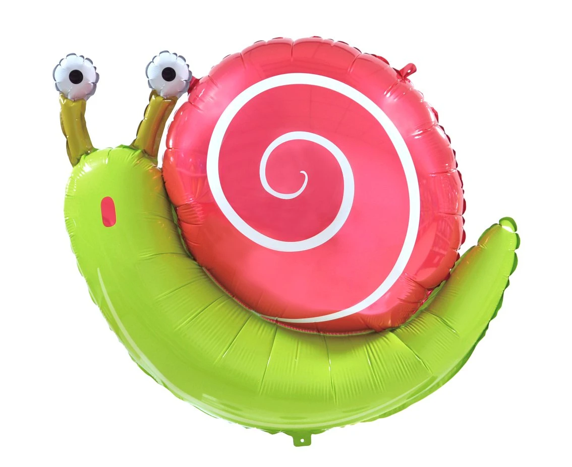 Foil balloon Snail, 60x48 cm