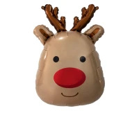 Foil balloon Reindeer, 41x61 cm (head) EOL