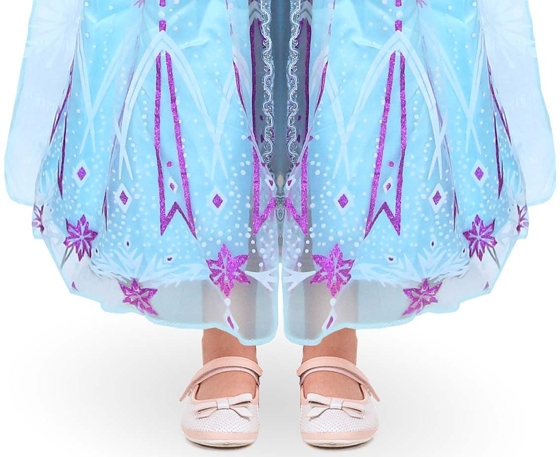 Costume for children "Blue Princess" (dress), size 110-125 cm EOL