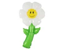 Foil balloon 15" Daisy Flower, 19x38 cm