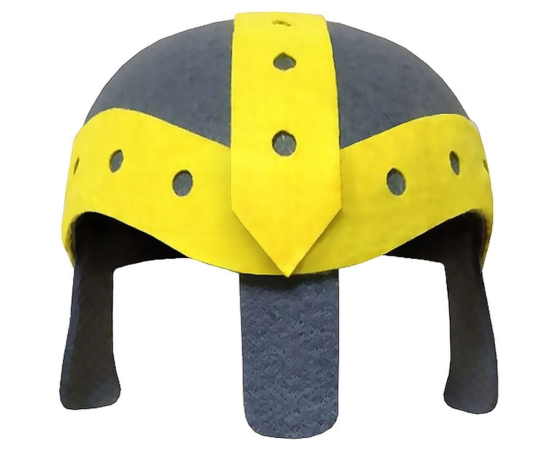 Knight's helmet cap