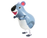 Foil balloon Koala Bear, 41x48 cm, walking balloon EOL