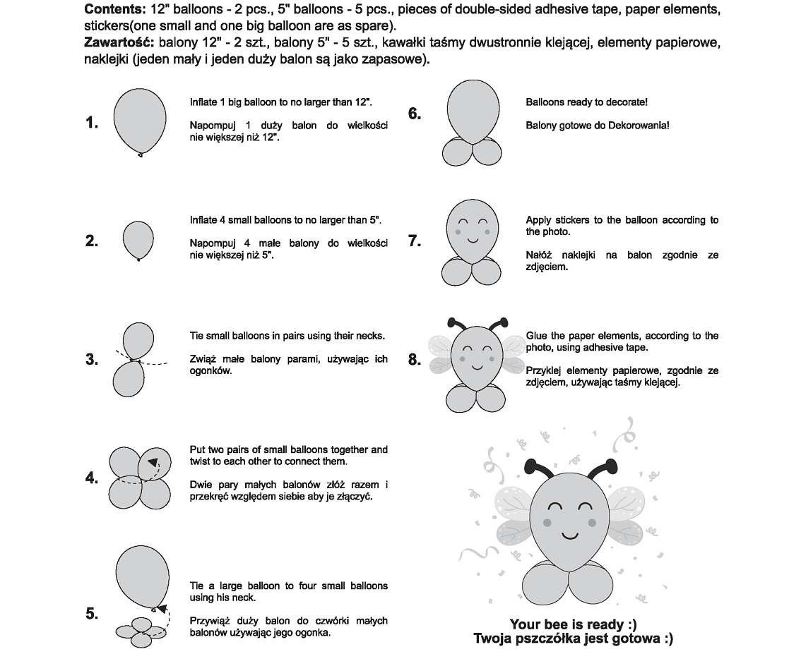 Cute animal set - Bee