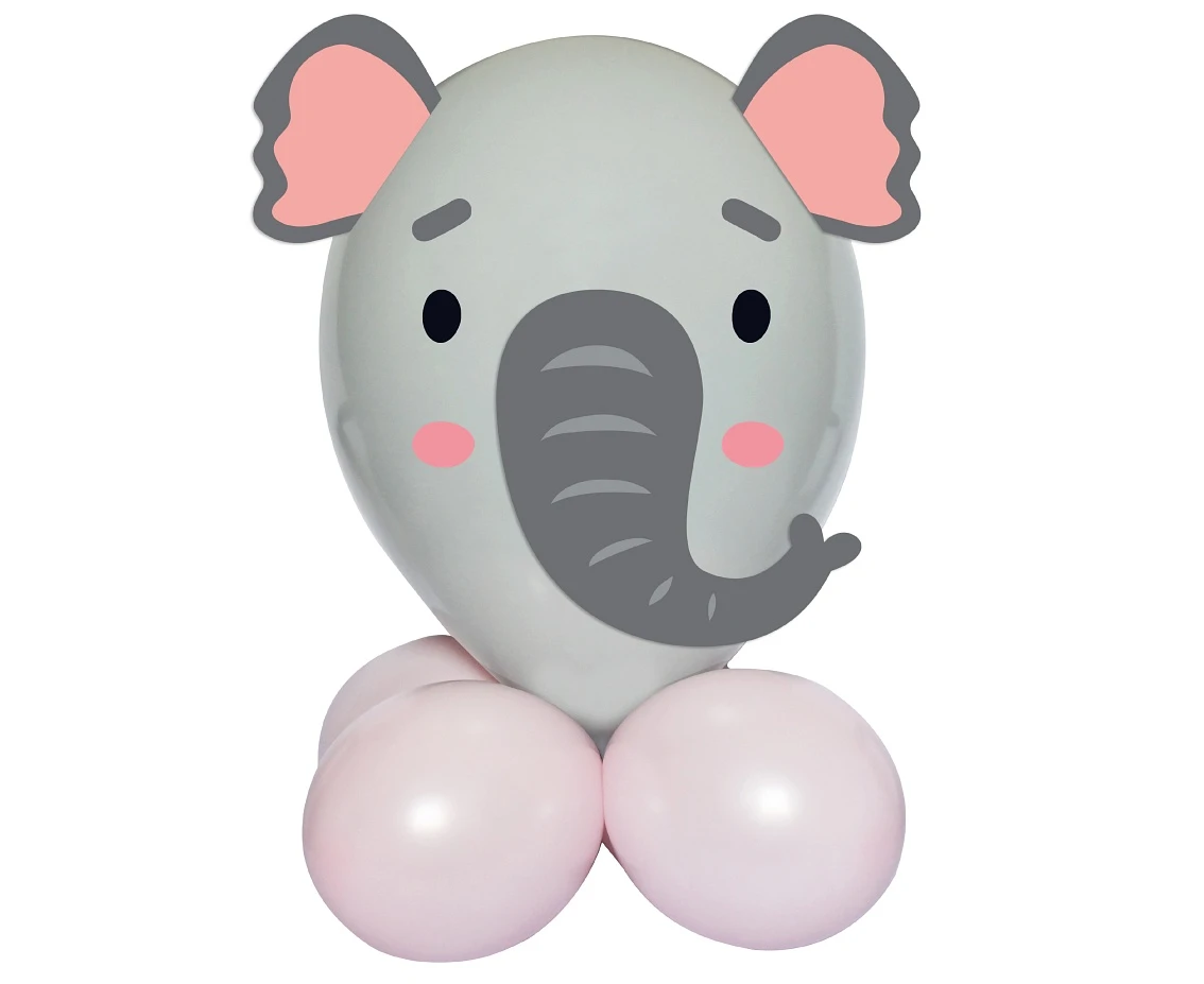 Cute animal set- Elephant