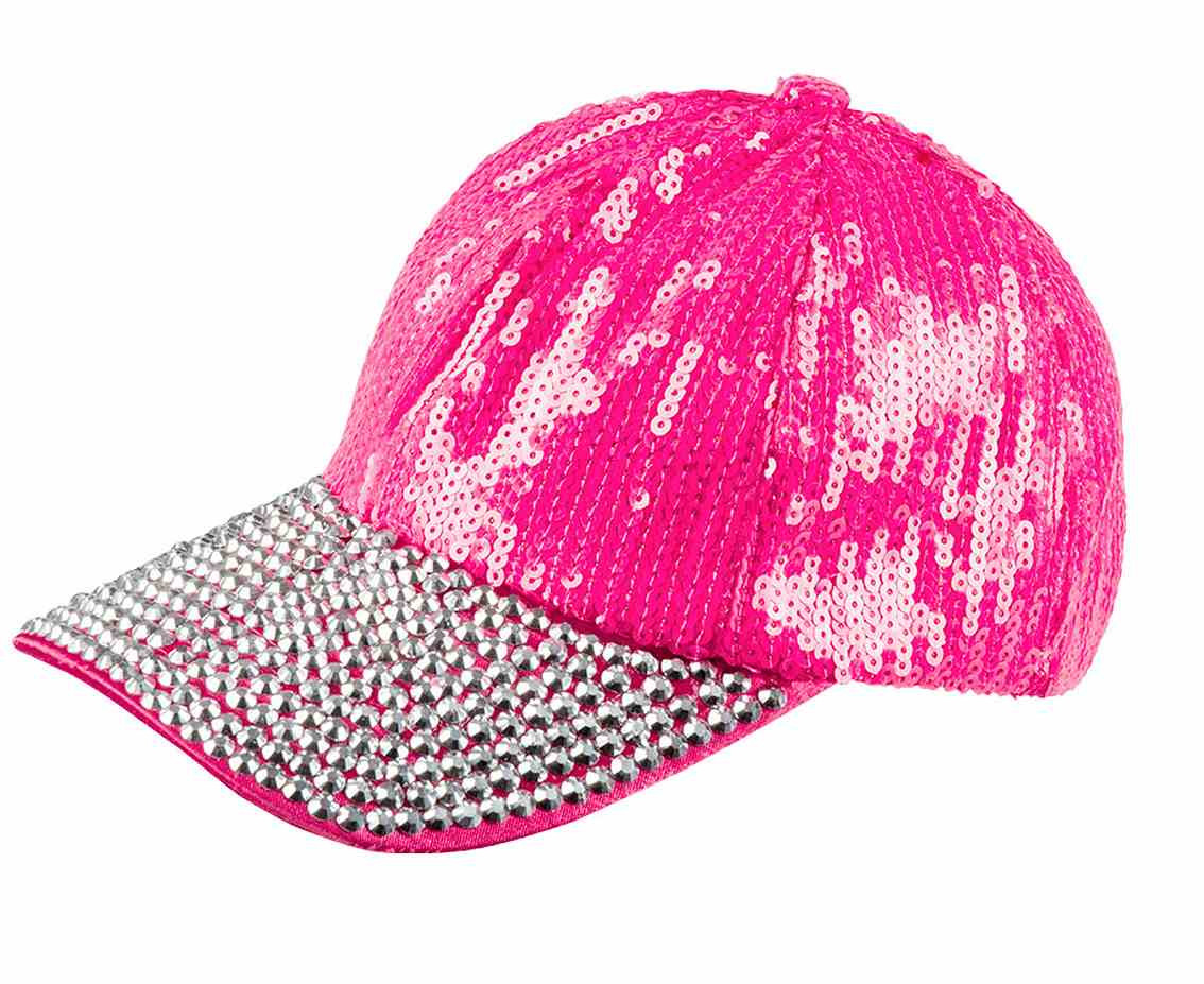 Cap Bling Bling Hot Pink