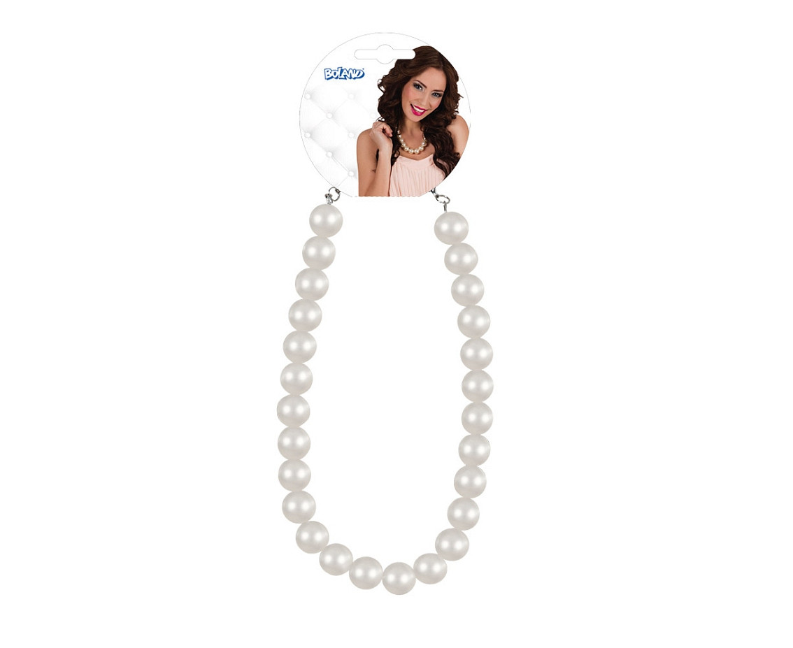 Necklace Marilyn, white