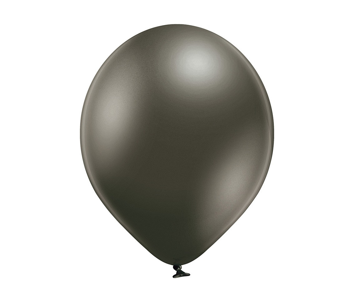 Balloons Belbal 12", B105-609, glossy anthracite, 50pcs