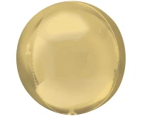 Foil balloon ORBZ - White Gold Ball/ 1 pcs. (unpacked) EOL