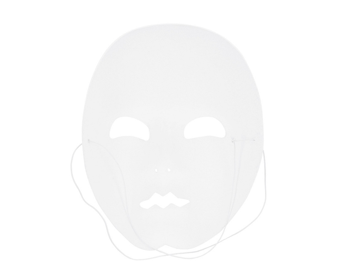 Face mask Mime white