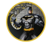 Batman circle paper plates, 23 cm/ 8pcs EOL