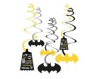 Spiral Paper Decoration Batman length 60 cm EOL