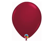Balloons Anagram 11", QL RND, latex cranberry, 100pcs EOL