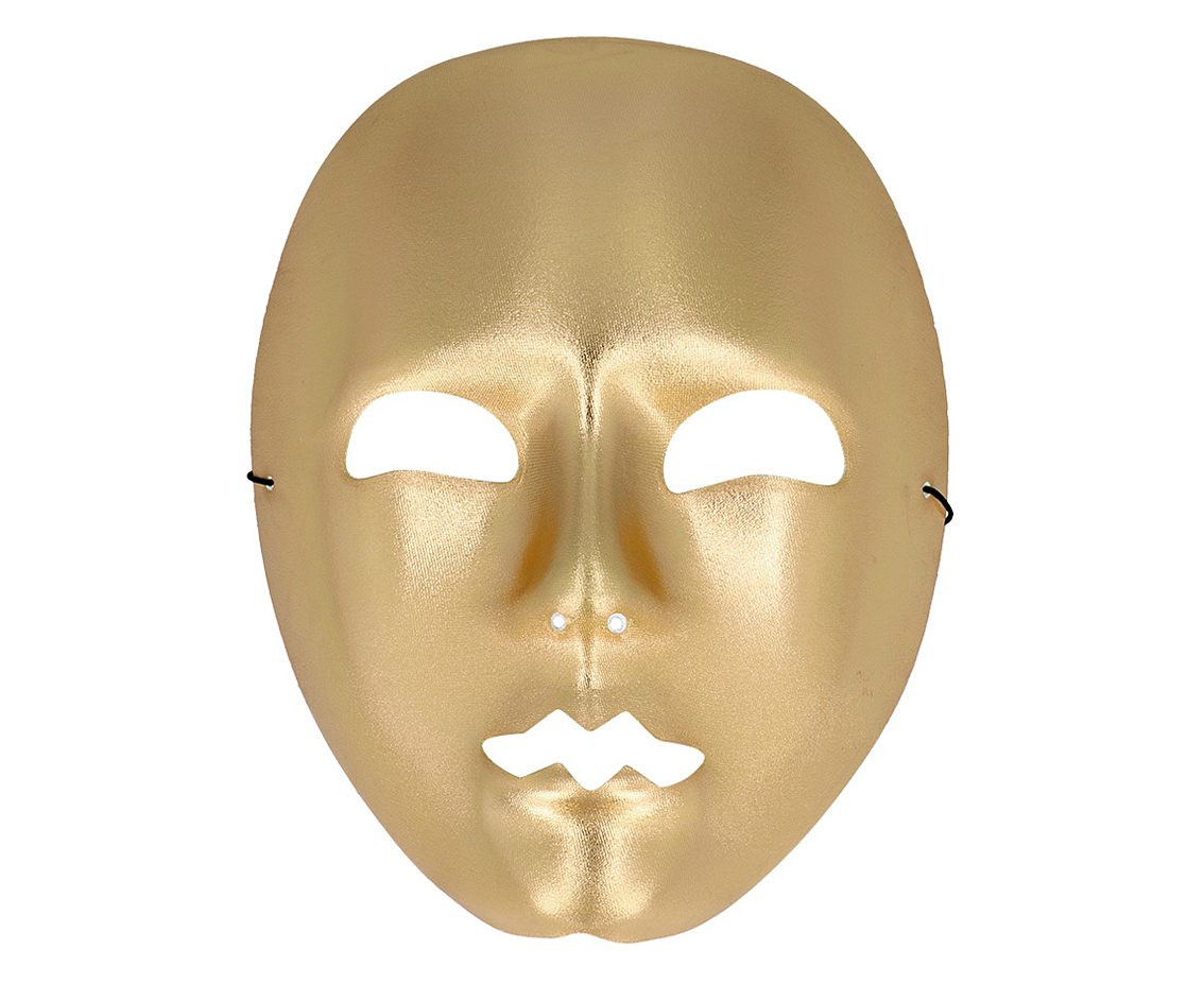 Face mask Mime gold