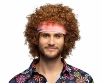 Wig Hippie groove with headband