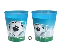 Reusable cup Soccer Fans Decorata Paty, 1 pc EOL