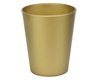 Reusable Party cup Gold Decorata Party, 250 ml, 1 pc EOL