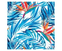 Paper napkins Tropical Flowers Decorata, rozm. 33x33 cm, 20 pcs
