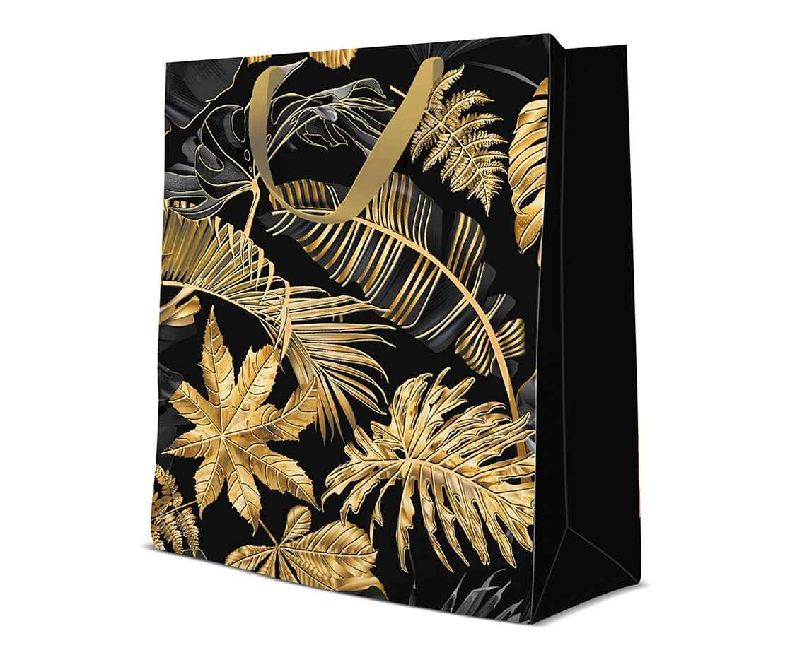 PAW Bag Premium Gold Leaves, large