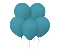 Balloons B&C 18", pastel ocean blue, 5pcs