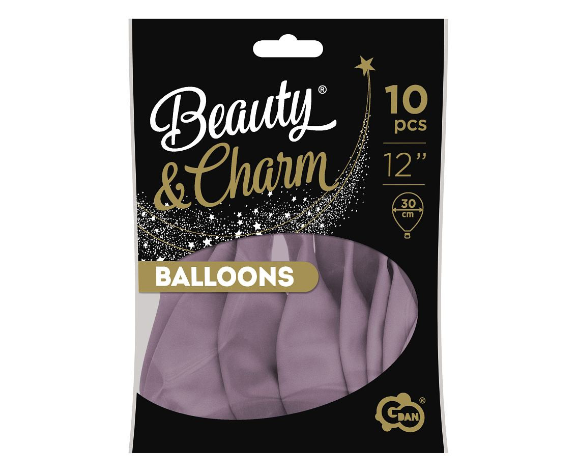 Balloons B&C 12", pastel canyon rose, 10pcs