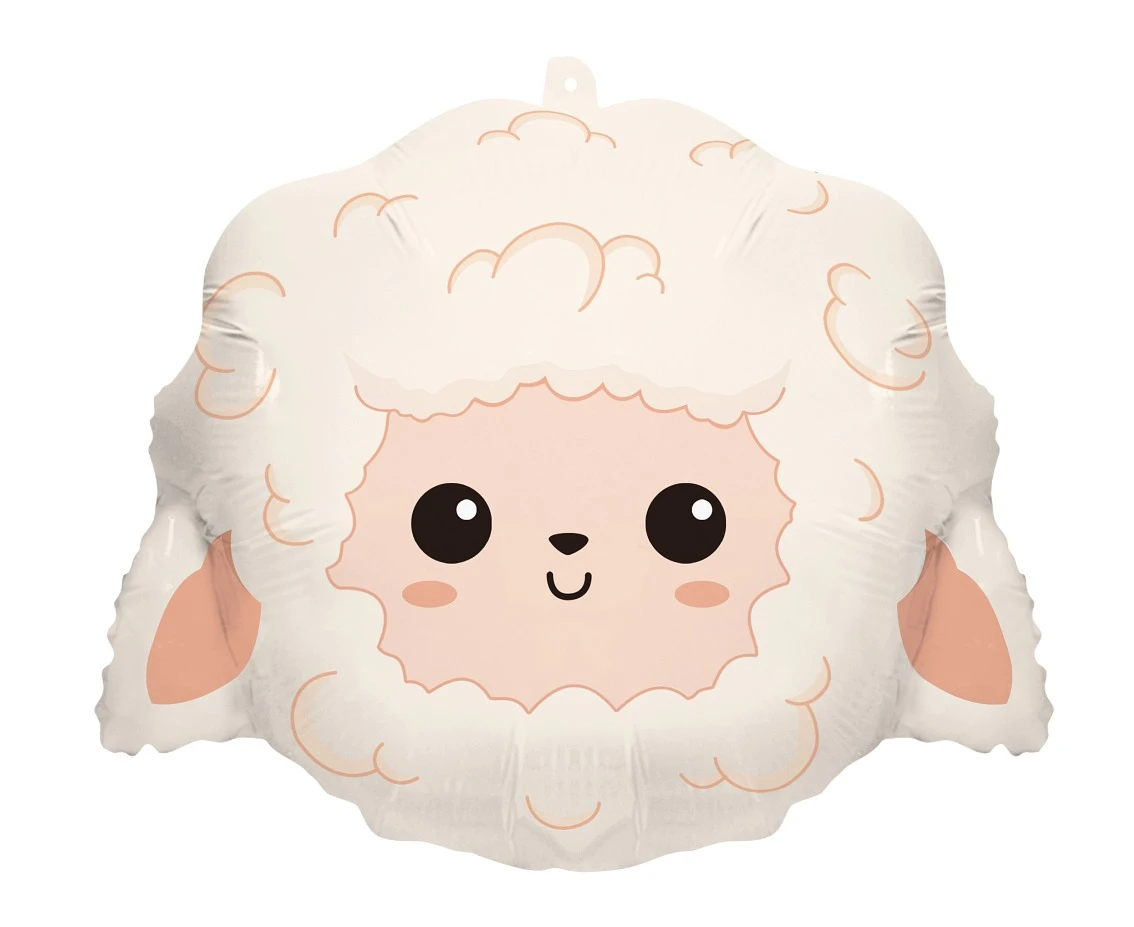 Foil balloon Sheep, 43 x 36 cm (head)