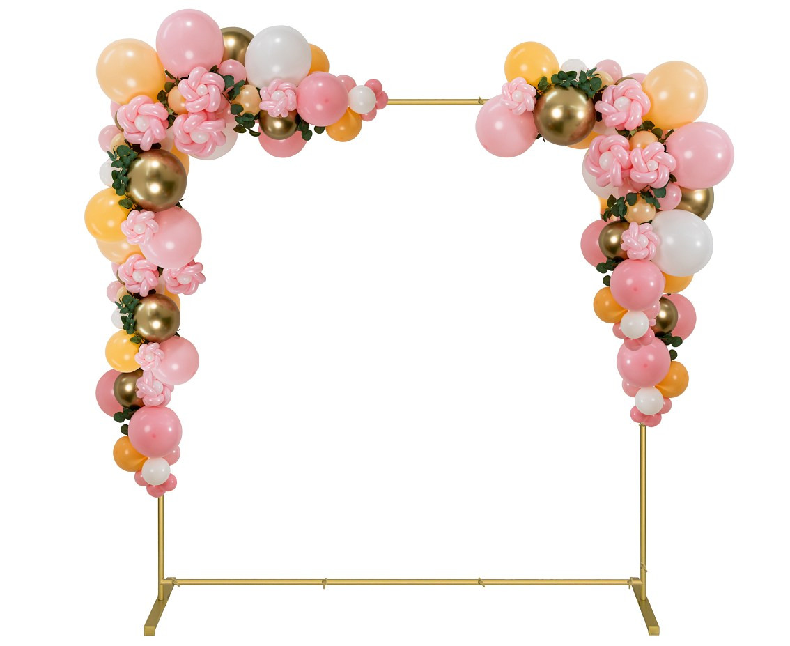 Square frame , gold , 210 x 210 cm