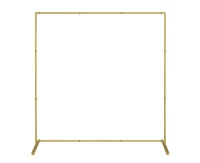 Square frame , gold , 210 x 210 cm