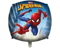 Foil Balloon SQR Spiderman Marvell, 46 cm. 1 pc