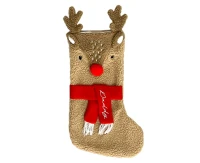 Christmas sock Reindeer, 28x53 cm