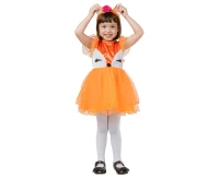 Fox role-play set for kids (dress, headband), size 92/104 cm
