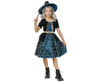 Celestial Witch role-play set for kids (hat, dress, belt), size 110/120 cm EOL
