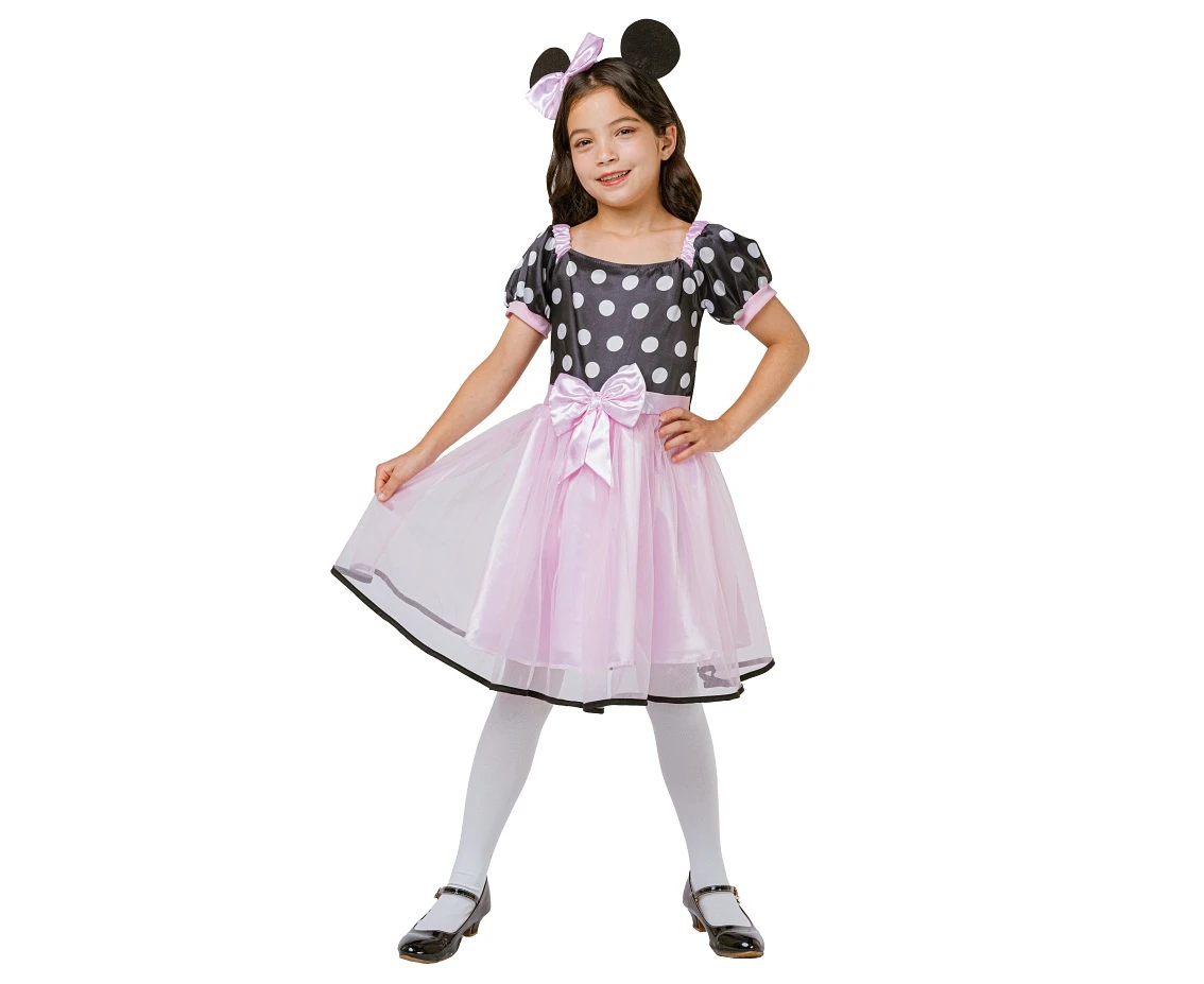 Mouse Girl role-play set for kids (headband, dress ), size 110/120 cm