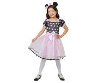 Mouse Girl role-play set for kids (headband,dress), size 120/130 cm