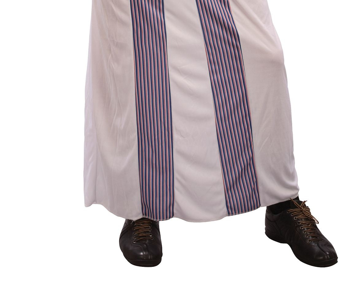 Arab Sheik role-play set for adult (headpiece,robe,belt), one size