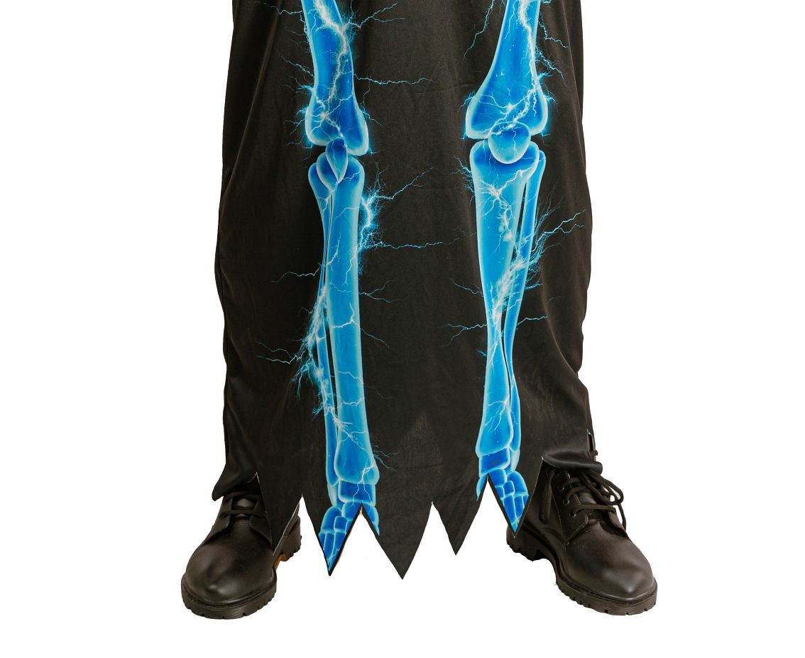 Grim Skeleton costume for adult (hooded robe), one size