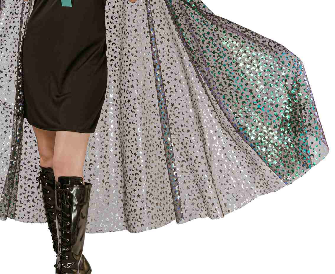 Lunar Witch role-play set for adult (cape,hat), size S
