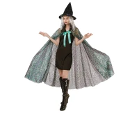 Lunar Witch role-play set for adult (cape,hat), size S