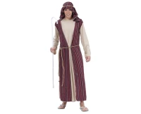 Shepherd role-play set for adult (robe, headpiece, belt), one size