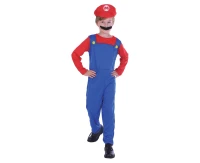 Happy Plumber role-play set for kids (jumpsuit, hat), size 110/120 cm