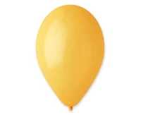 Balloons Gemar 10", pastel premium pastel mango yellow, 10pcs
