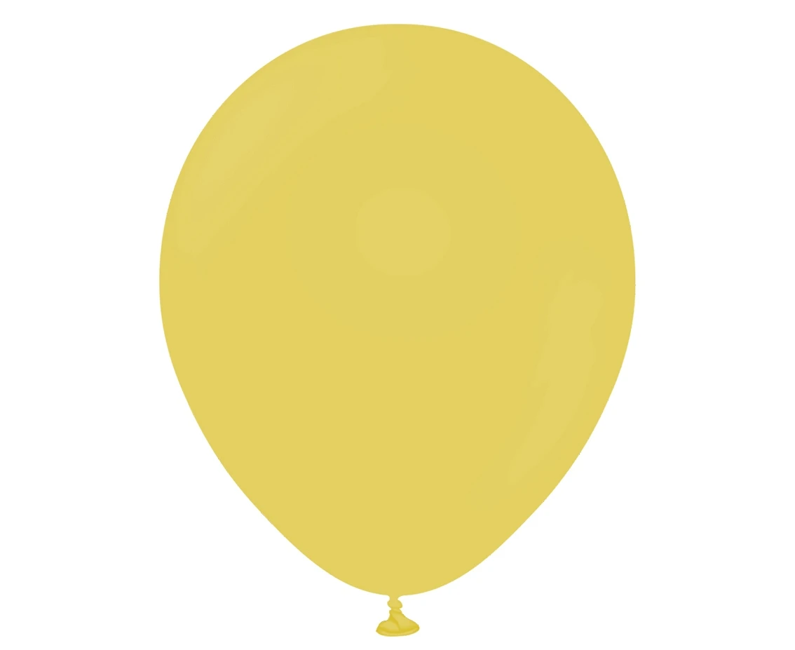 Balloons B&C 5", pastel olive 3cm, 20pcs