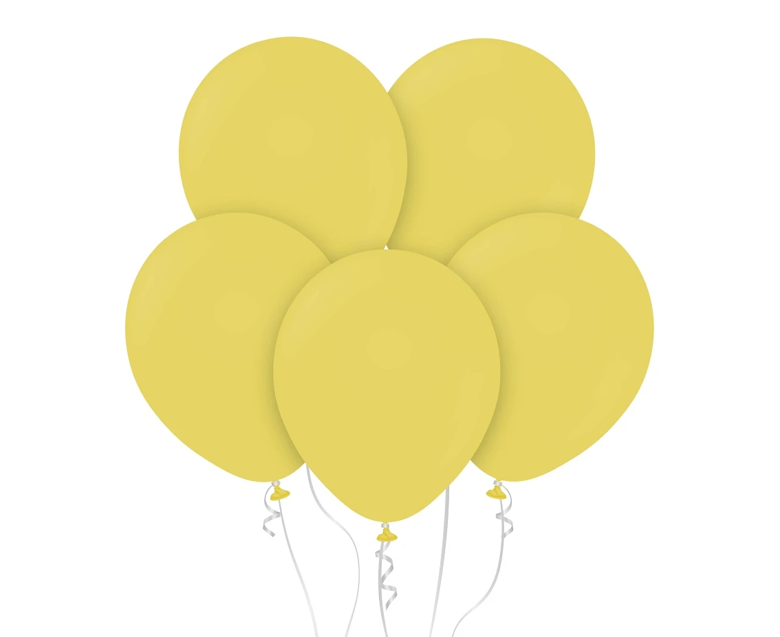 Balloons B&C 18", pastel olive 46cm, 5pcs