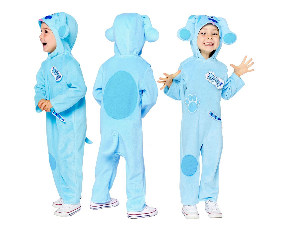 Child Costume Blue''s Clues Jumpsuit, Age 2-3 Years EOL