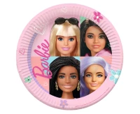 8 Plates Barbie Sweet Life Paper Round 22.8 cm EOL