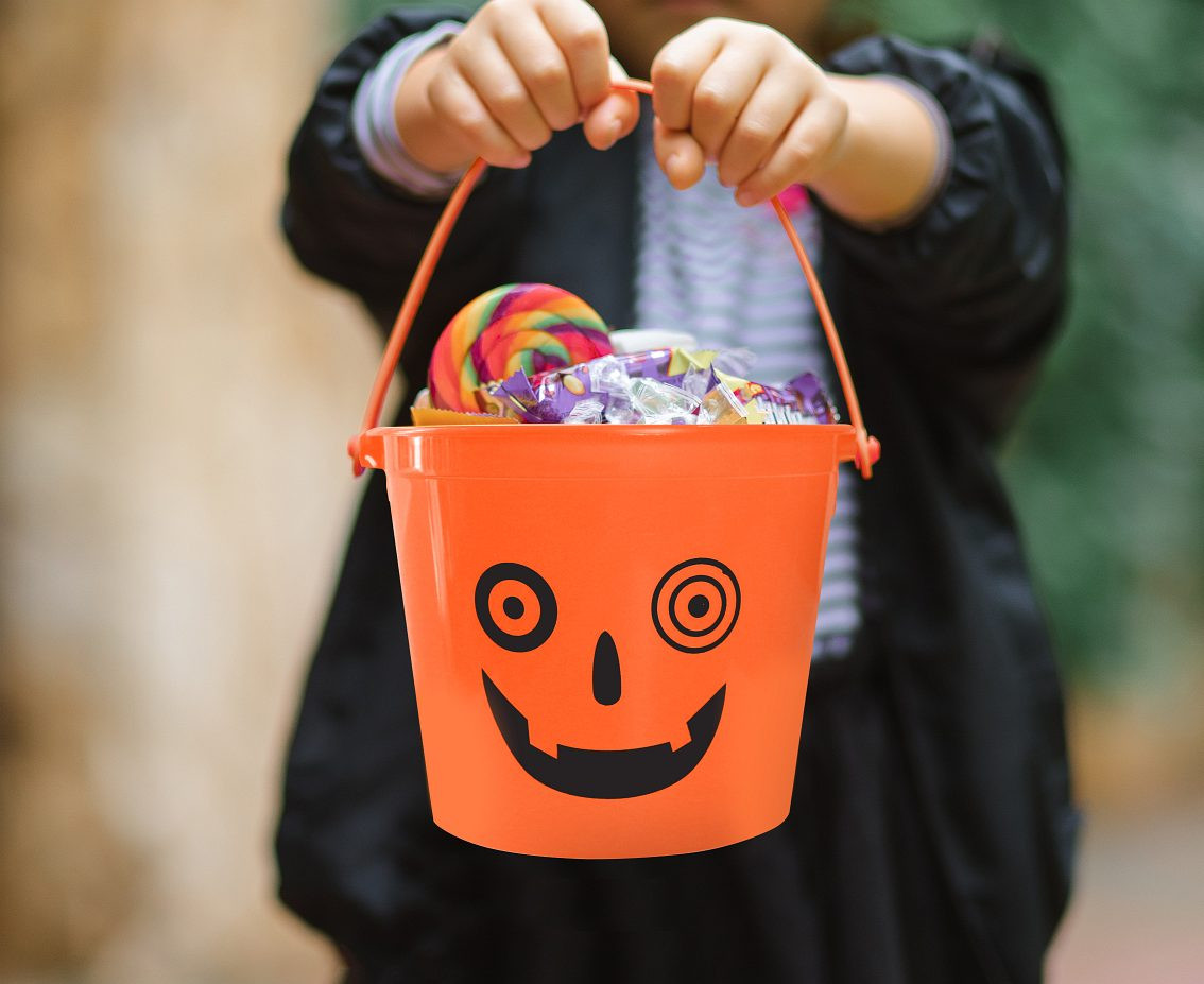 Crazy Pumpkin Bucket, 14,5x11,5 cm